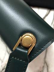 Ysl Carre Satchel In Box Dark Green 6332141 23.0x17.5x6.5cm  - 2