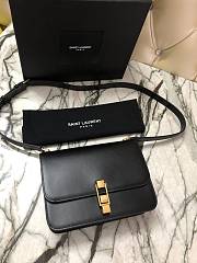 Ysl Carre Satchel In Box Black 6332141 23.0x17.5x6.5cm  - 1