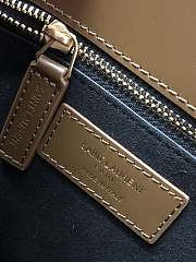 Ysl Carre Satchel In Box Brown 6332141 23.0x17.5x6.5cm  - 3