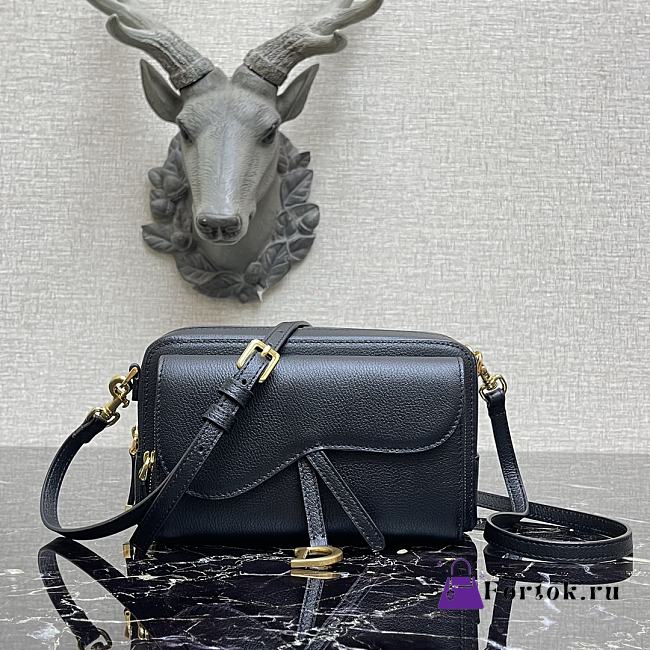 saddle double pouch dior