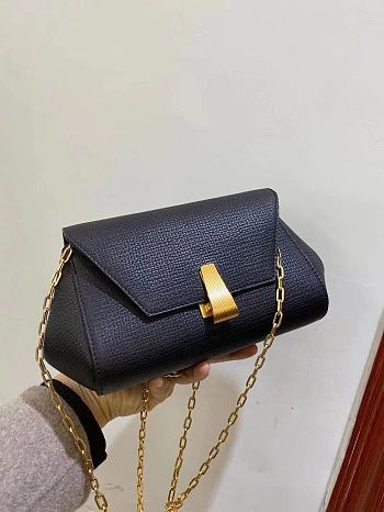 Bottega Veneta Mini Angle In Dark Blue 19x13x8cm