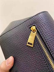 Bottega Veneta Mini Angle In Dark Blue 19x13x8cm - 2