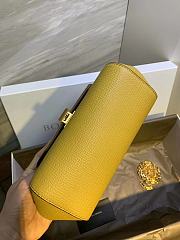 Bottega Veneta Mini Angle In Mustard Yellow 19x13x8cm - 2