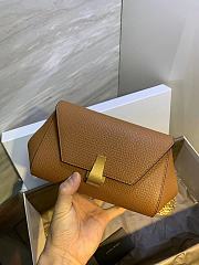 Bottega Veneta Mini Angle In Brown 19x13x8cm - 4