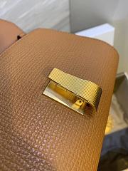 Bottega Veneta Mini Angle In Brown 19x13x8cm - 5