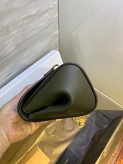 Bottega Veneta Mini Angle In Olive Green 19x13x8cm - 6