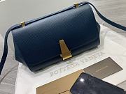Bottega Veneta BV Angle Bag In Dark Blue 576143 20x43x16cm - 6