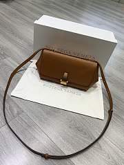 Bottega Veneta BV Angle Bag In Brown 576143 20x43x16cm - 1