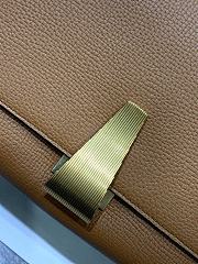 Bottega Veneta BV Angle Bag In Brown 576143 20x43x16cm - 5