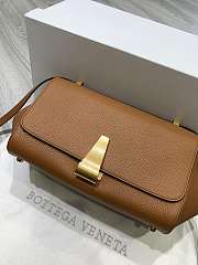 Bottega Veneta BV Angle Bag In Brown 576143 20x43x16cm - 4