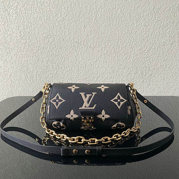 Louis Vuitton Favorite Black/Beige M45836 24x14x9cm