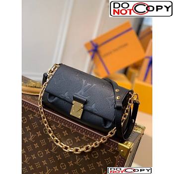 Louis Vuitton Favorite Black M45836 24x14x9cm