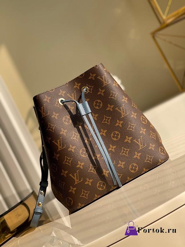 Louis Vuitton NéoNoé MM In Blue M44020 26x26x17.5cm - 1