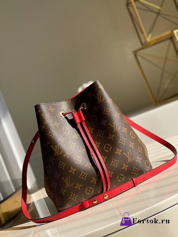 Louis Vuitton NéoNoé MM In Red M44021 26x26x17.5cm - 1
