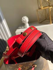 Louis Vuitton NéoNoé MM In Red M44021 26x26x17.5cm - 3