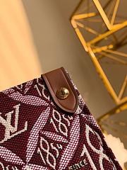 Louis Vuitton Since 1854 Onthego GM In Red M57185 41x34x19cm  - 6