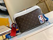 Louis Vuitton LVxNBA Nil Messenger Bag In Brown M45584 30x22x9cm  - 4