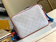 Louis Vuitton LVxNBA Nil Messenger Bag In White M45583 30x22x9cm  - 5