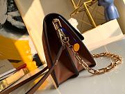Louis Vuitton Since 1854 Dauphine MM In Red M57211 25x17x10.5cm - 6
