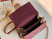 Louis Vuitton Since 1854 Dauphine MM In Red M57211 25x17x10.5cm - 4