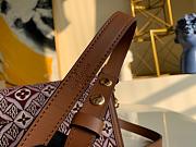 Louis Vuitton Mini Since 1854 Dauphine Red M57172 20x15x9cm - 5