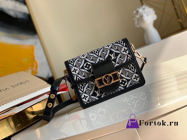 Louis Vuitton Mini Since 1854 Dauphine Gray M57172 20x15x9cm - 1