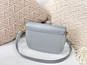 Dior Medium Bobby Bag Box In Gray M9319 22x17x6cm - 3