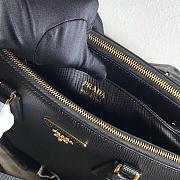 Prada Medium Galleria Saffiano Black 1BA232 31×22.5×13.5cm - 6