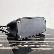 Prada Medium Galleria Saffiano Black 1BA232 31×22.5×13.5cm - 5