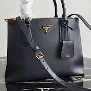 Prada Medium Galleria Saffiano Black 1BA232 31×22.5×13.5cm - 4
