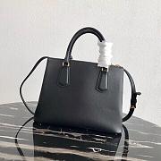 Prada Medium Galleria Saffiano Black 1BA232 31×22.5×13.5cm - 3