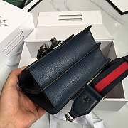 Gucci Dionysus Mini Top Handle Dark Blue Bag 523367 20x14x11cm - 6