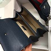 Gucci Dionysus Mini Top Handle Dark Blue Bag 523367 20x14x11cm - 4