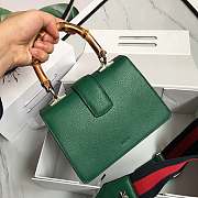 Gucci Mini Dionysus Top Handle Green Bag 523367 20x14x11cm - 4