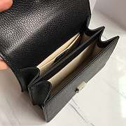 Gucci Mini Dionysus Top Handle Black Bag 523367 20x14x11cm - 6