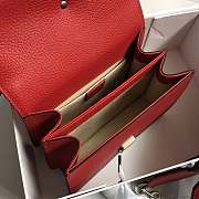 Gucci Mini Dionysus Top Handle Red Bag 523367 20x14x11cm - 2