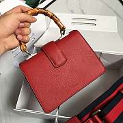Gucci Mini Dionysus Top Handle Red Bag 523367 20x14x11cm - 3