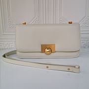 Bottega Veneta Large BV Classic Shoulder Bag Light Gray 578009 28x8x15.5cm - 1