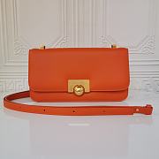 Bottega Veneta Large BV Classic Shoulder Bag Orange 578009 28x8x15.5cm - 1