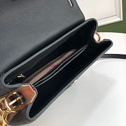 BURBERRY Small House Check Tote Bag In Black 4054621 26x12x21cm - 5