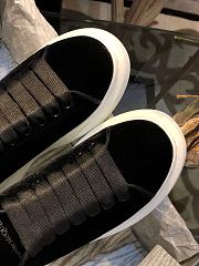 Alexander Mcqueen Shoes Velvet Black  - 5