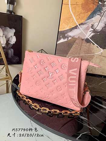 Louis Vuitton Coussin PM Pink M59276 26cm