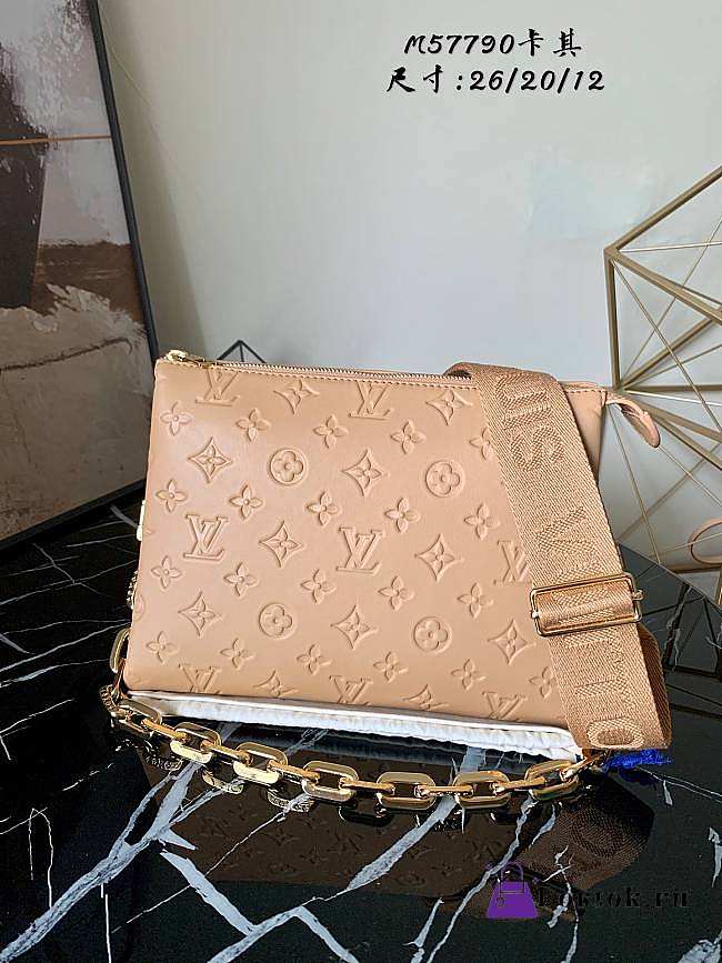 Louis Vuitton Coussin PM Camel M57791  26cm - 1