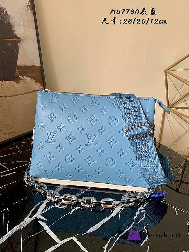 Louis Vuitton Coussin PM Blue M58699 26cm - 1