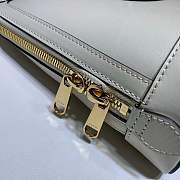 Gucci Horsebit 1955 Small Top Handle White 621220 25x24x9cm - 5