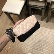 Chanel Gabrielle Clutch Black/Nude A94505 18x6x11cm - 5