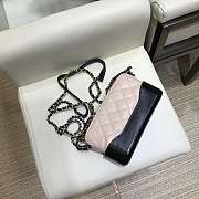 Chanel Gabrielle Clutch Black/Nude A94505 18x6x11cm - 4