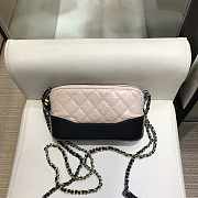 Chanel Gabrielle Clutch Black/Nude A94505 18x6x11cm - 3