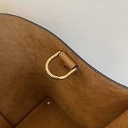Fendi Medium Way Leather Shoulder Bag Brown 8BH391 40x18x30cm - 5