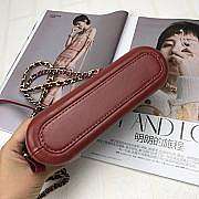 Chanel Gabrielle Clutch Red A94505 18x6x11cm - 6